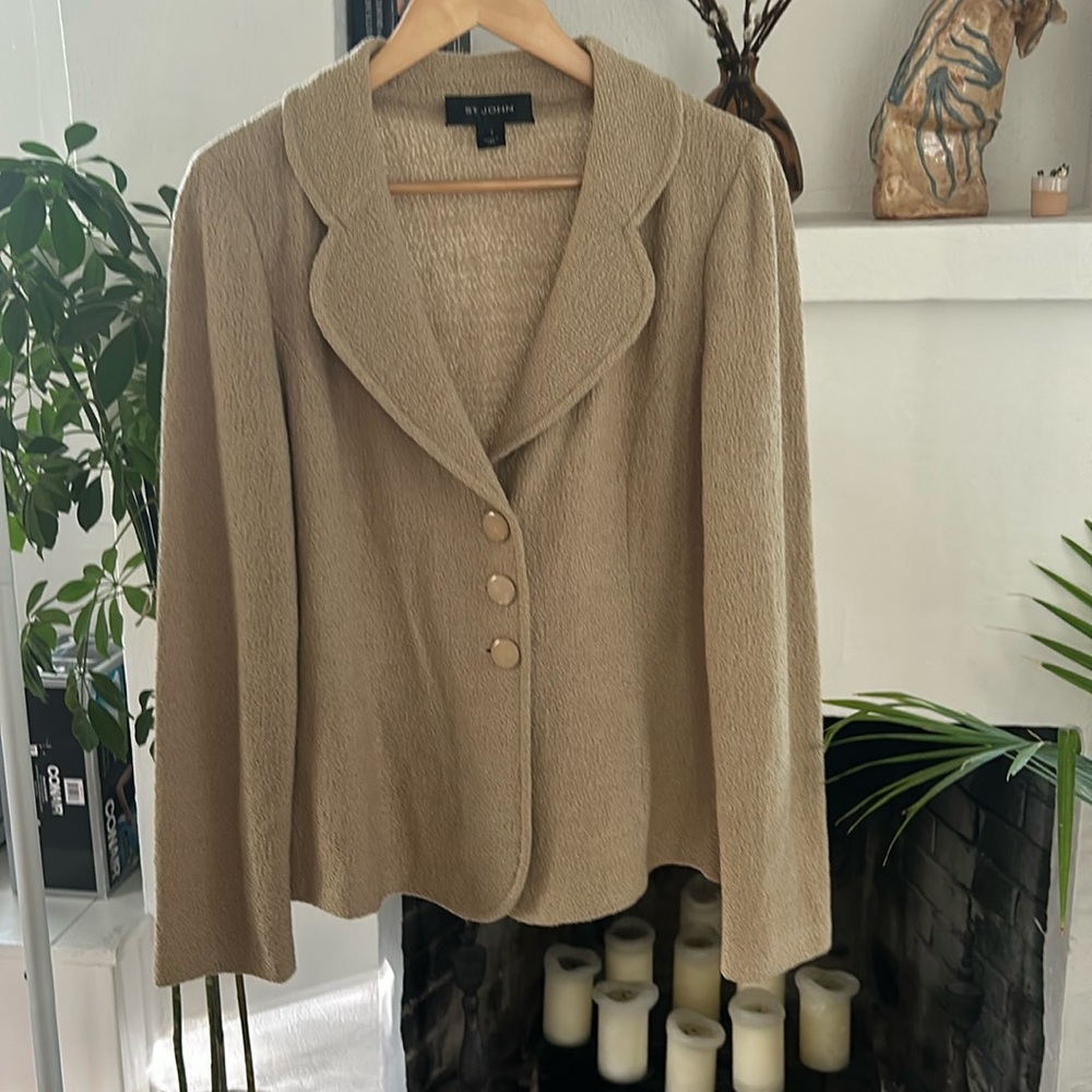 St. John knit blazer